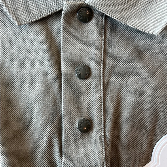 Moncler Dark Green Polo with Logo - Picture 7 of 14